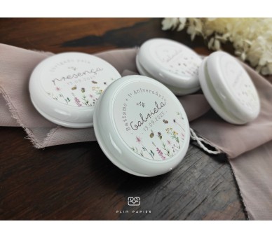 Yo-yo floral PERSONALIZADO para qualquer evento - finalista, batismo, comunhão