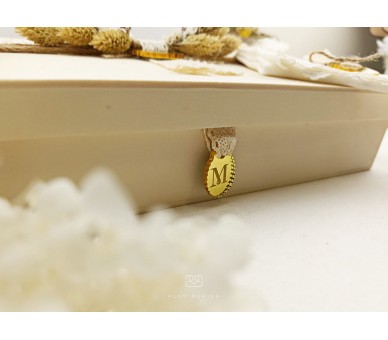 29 Caixa para conjunto de Batismo tampo - cor natural ou branco - desenho ANJO