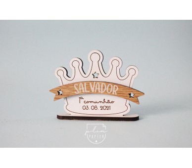 mini moldura coroa