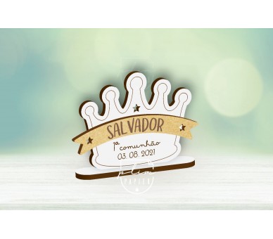 mini moldura coroa