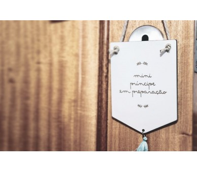 mini placa Príncipe em preparação 