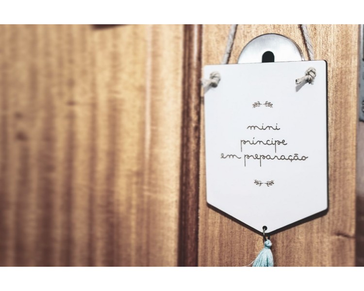 mini placa Príncipe em preparação 