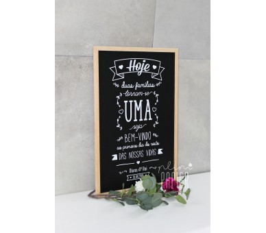 mini placa Príncipe em preparação 