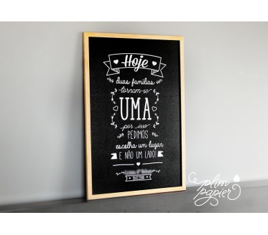 mini placa Príncipe em preparação 