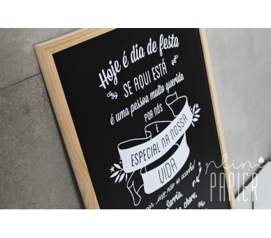 mini placa Príncipe em preparação 