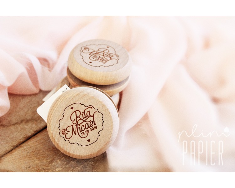 yo-yo personalizado - sugestão de lembrança para casamento, comunhão, batizado...