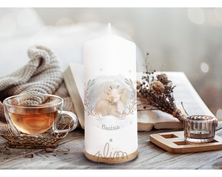 Vela personalizada- sugestão de presente de natal