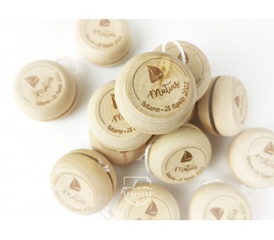 yo-yo personalizado - sugestão de lembrança para casamento, comunhão, batizado...