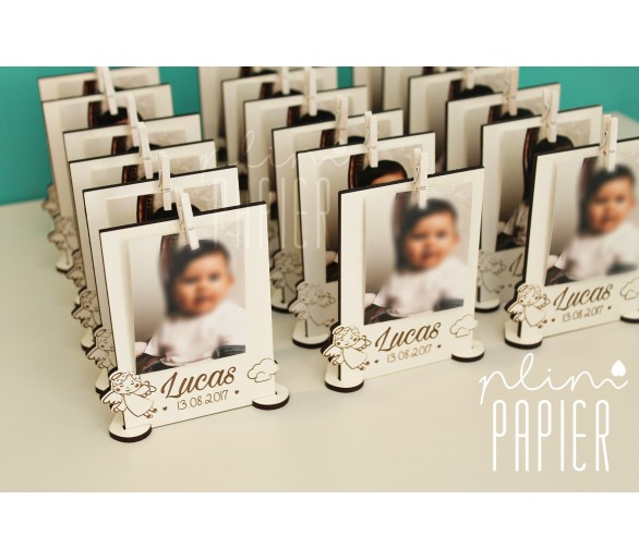 Moldura com fotografia - Anjo - op2