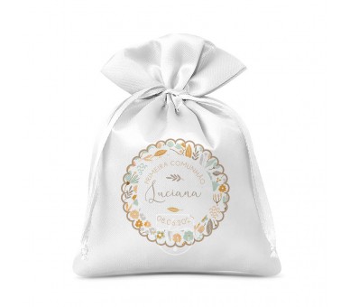 saco perfumado / de cheiro com personalização + dezena