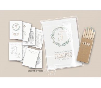 caderno / folhas de actividades, desenhos. lembranças para crianças